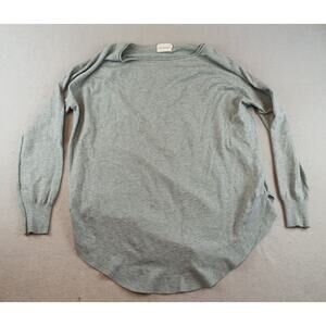 Dreamers Womens Lightweight Knit Sweater Sz S/M Heathered Gray